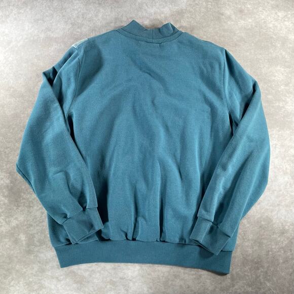 Vintage Alfred Dunner Grandma Style Cat Heart Flowers Embroidered Sweater - Picture 2 of 5